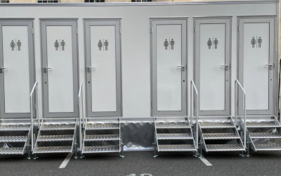 6 Bay Luxury Toilet Unit