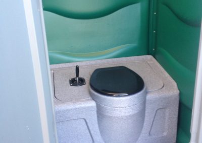 Chemical Protable Toilet Hire from Mobile Thrones - inside